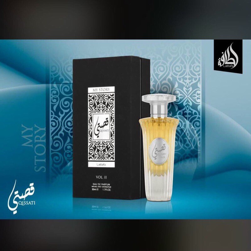 Nước hoa Dubai Lattafa QISATTI (đỏ nữ - đen nam) | Thế Giới Skin Care