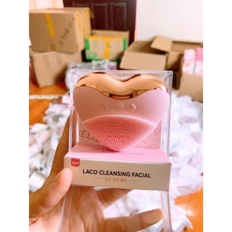 Máy Rửa Mặt 🍃FREESHIP🍃 Máy Rửa Mặt Laco Luxury Sạch Sâu-Thon Gọn Mặt-Giảm Nọng Cằm | BigBuy360 - bigbuy360.vn