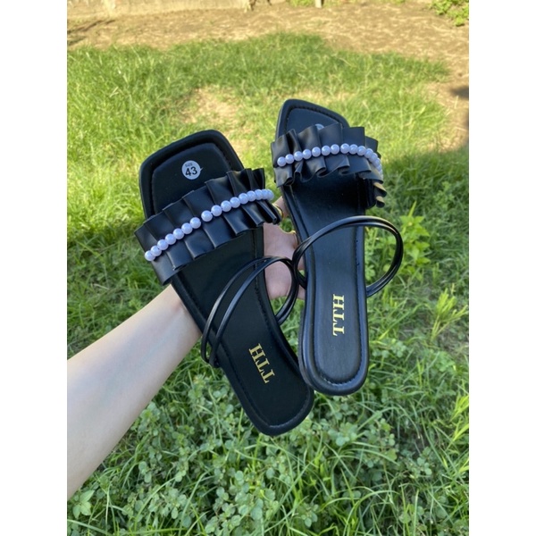 Dép nhúng cườm hai vai bigsize 40-46 (ảnh thật)