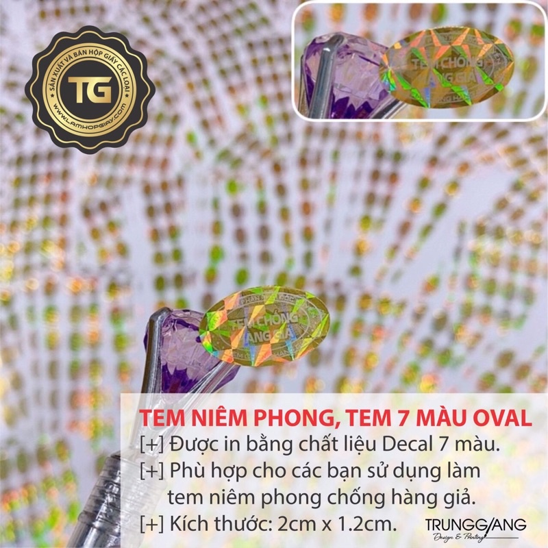 5000 con tem màu vàng