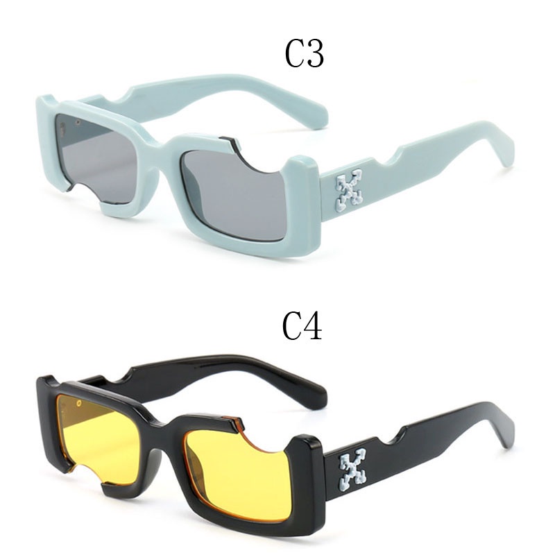 RUISIMO Kính Mát Khung Vuông Nhỏ Phong Cách Âu Mỹ Thời Trang Cho Nữ 2240