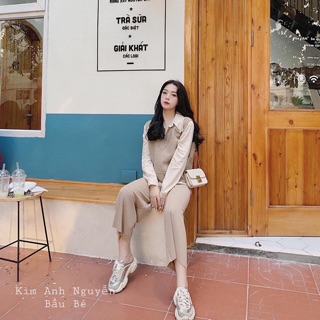 Quần xuông vải thun