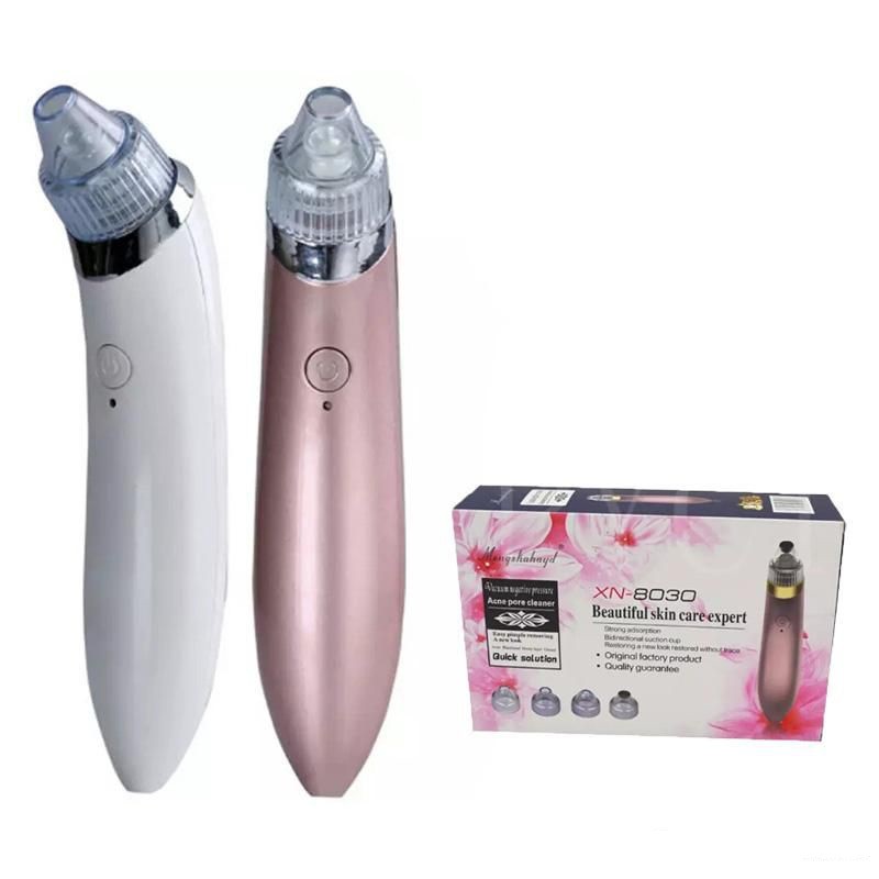 Máy Hút Mụn Đầu Đen, Mụn Cám Dùng Pin Sạc Cầm Tay Beauty Skin Care XN-8030