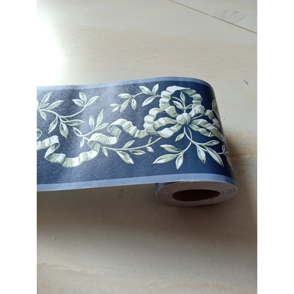Cuộn 10M giấy dán viền tường - NHIỀU MẪU AK005