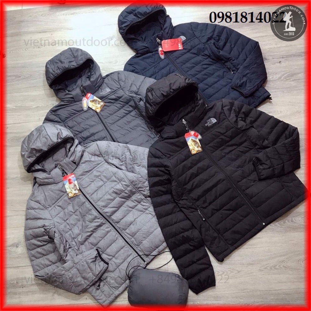 Áo khoác lông vũ siêu nhẹ nam The North Face HÀNG XỊN XUẤT DƯ Có thể gấp gọn nhỏ  Áo phao lông vũ giữ nhiệt cực ấm