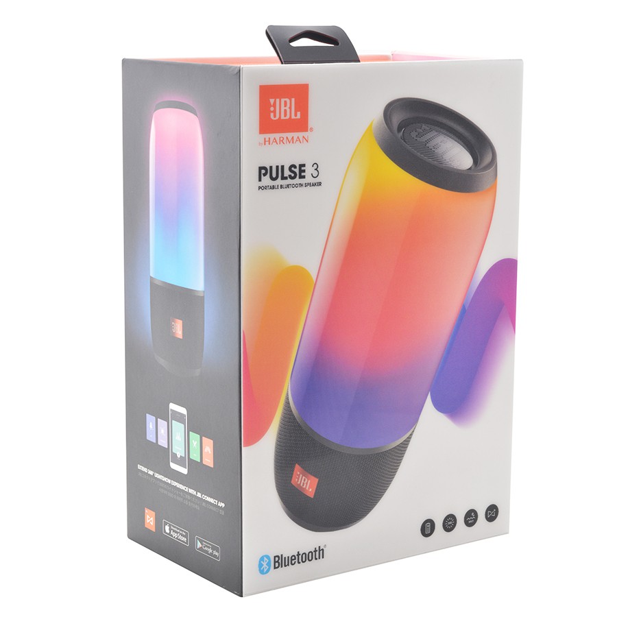 [ Loa Phát Sáng ] JBL Pulse 3 - 20W (Fullbox) New 100%, Đèn LED 360 độ, Âm Thanh Sống Động,- BẢO HÀNH ĐỔI MỚI