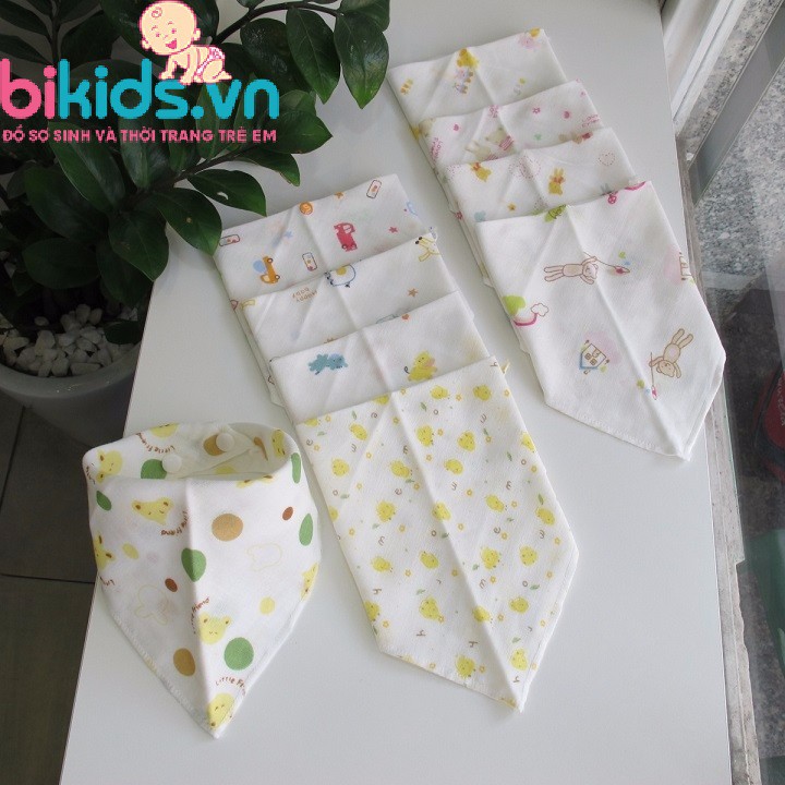 Khăn yếm xô tam giác Nhật
