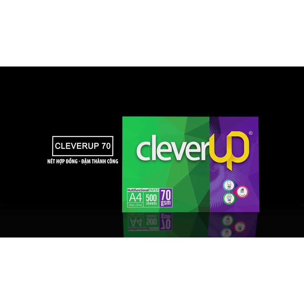 Giấy in photo Clever Up A4 70gsm