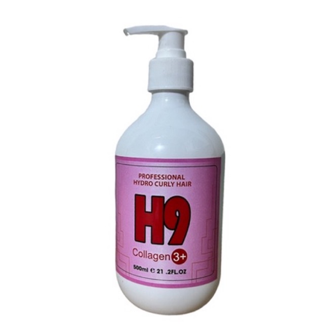 Kích xoăn H9, kích xoăn tóc Hydro Curly Hair 500ml , thuốc uốn tóc, thuốc làm xoăn tóc đơn giản