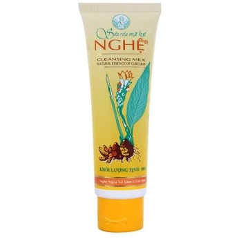 SỮA RỬA MẶT THORAKAO HẠT NGHỆ 100G ( nghệ lá)