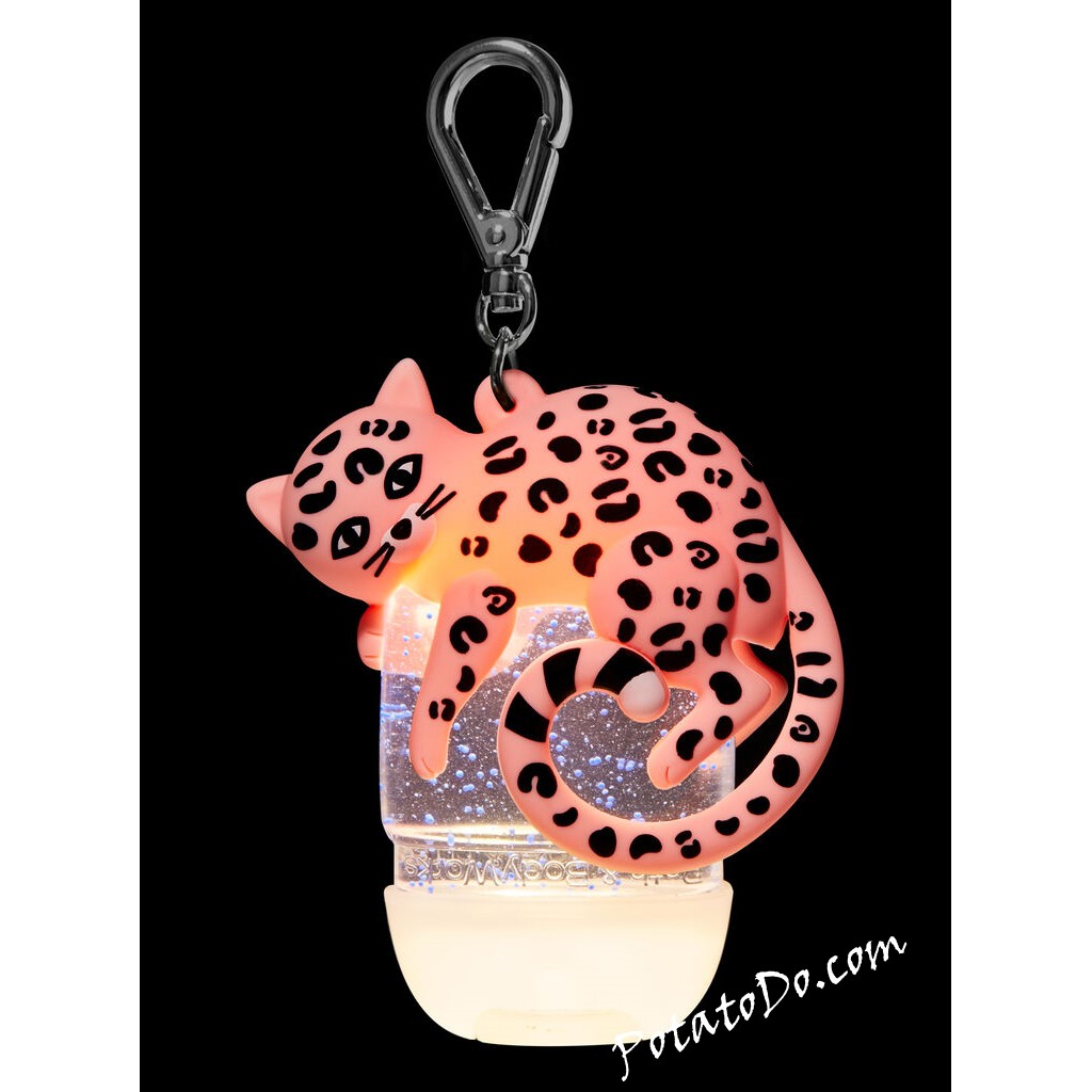 Móc Treo Bath & BodyWorks Chai Gel Rửa Tay Khô 29ml - Con Báo Đốm Phát Sáng