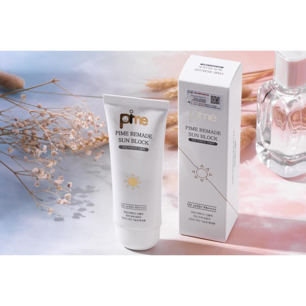 [CHÍNH HÃNG] [QUÀ] KEM CHỐNG NẮNG PIME REMADE SUN BLOCK SPF50 + PA ++++ | BigBuy360 - bigbuy360.vn