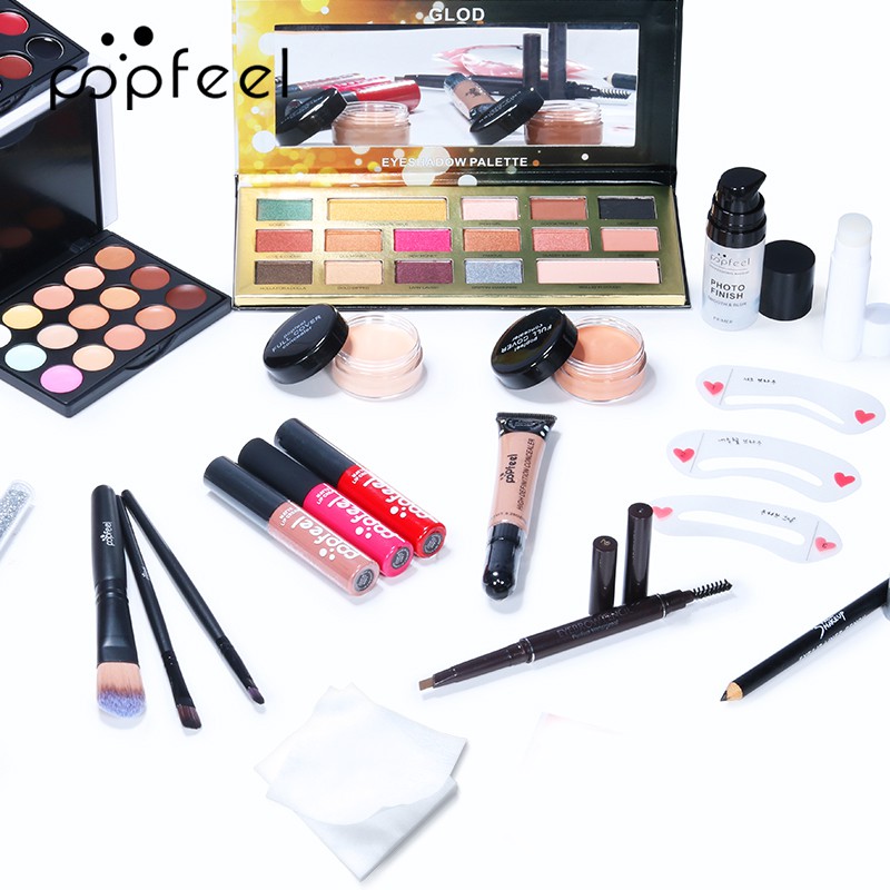 (Hàng Mới Về) Bộ Mỹ Phẩm Trang Điểm Đa Năng Popfeel | BigBuy360 - bigbuy360.vn