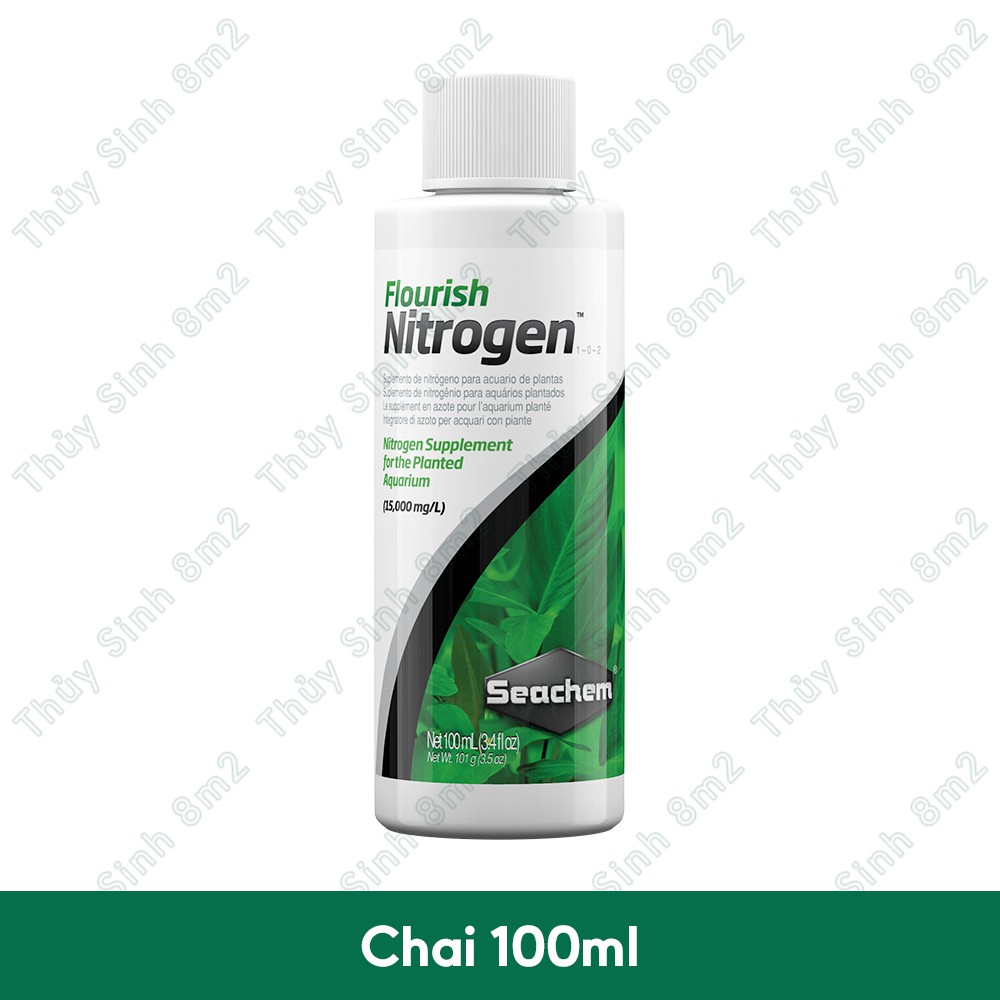 Phân Nước SEACHEM Flourish Nitrogen - Cung cấp Đa lượng Nitơ  cho cây thủy sinh - 8m2