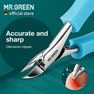 Mr.green Nail Clippers Dụng cụ cắt móng chân mọc ngược Dụng cụ làm móng chân Olecran Podiatry Paronychia Correction Dụng cụ làm móng tay