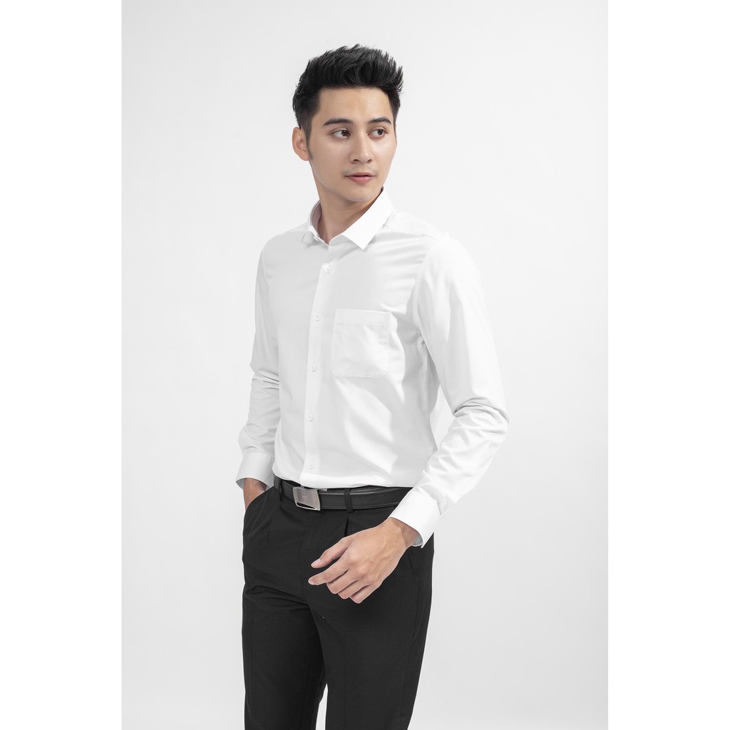 Áo sơ mi nam dài tay Aristino ALSR09