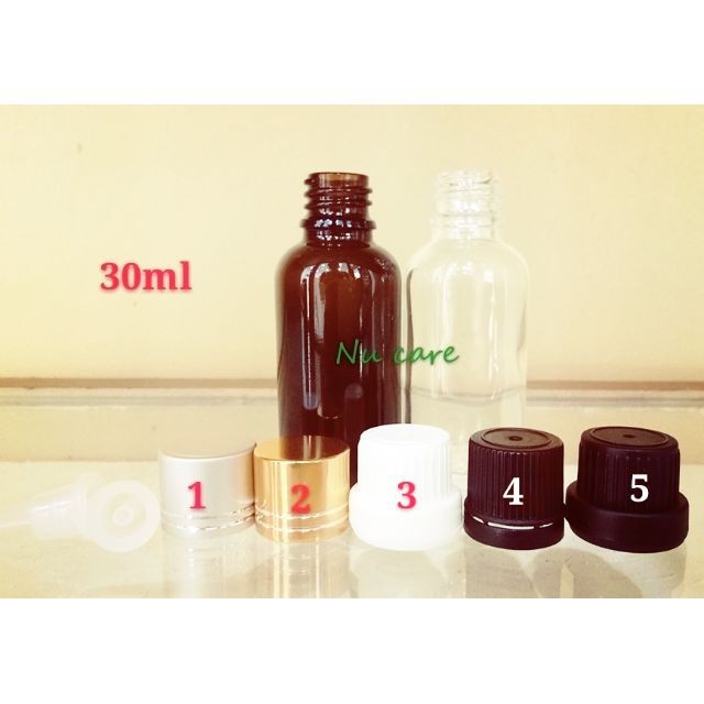 Chai lọ thủy tinh đựng tinh dầu 30ml