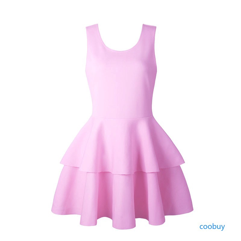 Freeship từ 50K - CB❤❤ Women Mini Dresses Summer Cocktail Party Sleeveless Bowknot Skater | BigBuy360 - bigbuy360.vn