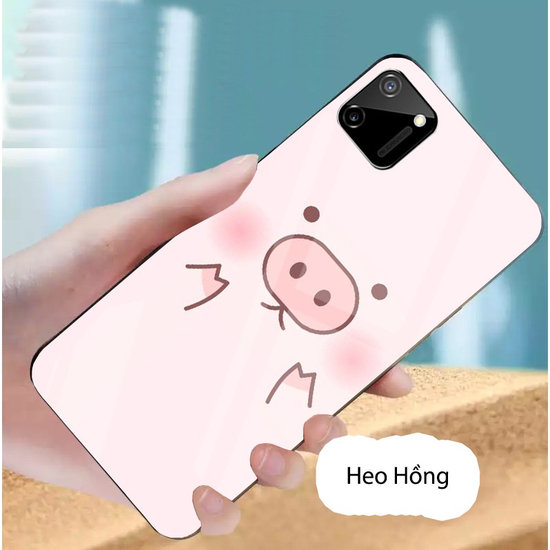 Ốp REALME C11 ,C21y ,C11 2021, C20, C25Y  mặt kính gương bóng