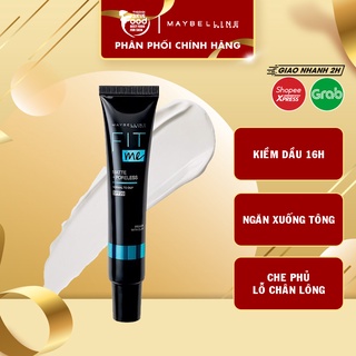 Kem Lót Kiềm Dầu, Lâu Trôi, Ngăn Xuống Tông Maybelline Fit Me Matte + Poreless 16H Mattifying Primer 30ml