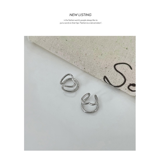 Khuyên Kẹp Vành Tai Hình Trái Tim Thời Trang Cá Tính Cho Nữ 2022