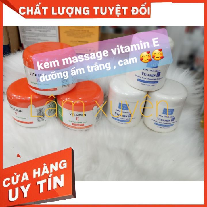 Kem massage mặt dưỡng da giữ ẩm Vitamin E  FRÉESHIP  cung cấp độ ẩm cho làn da trắng sáng căng bóng mịn màng chắc khỏe