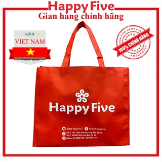 Túi vải không dệt ⭐️ Túi Siêu Thị ⭐️ Túi Đi Chợ ⭐️ Túi thân thiện môi trường ⭐️ Happy Five