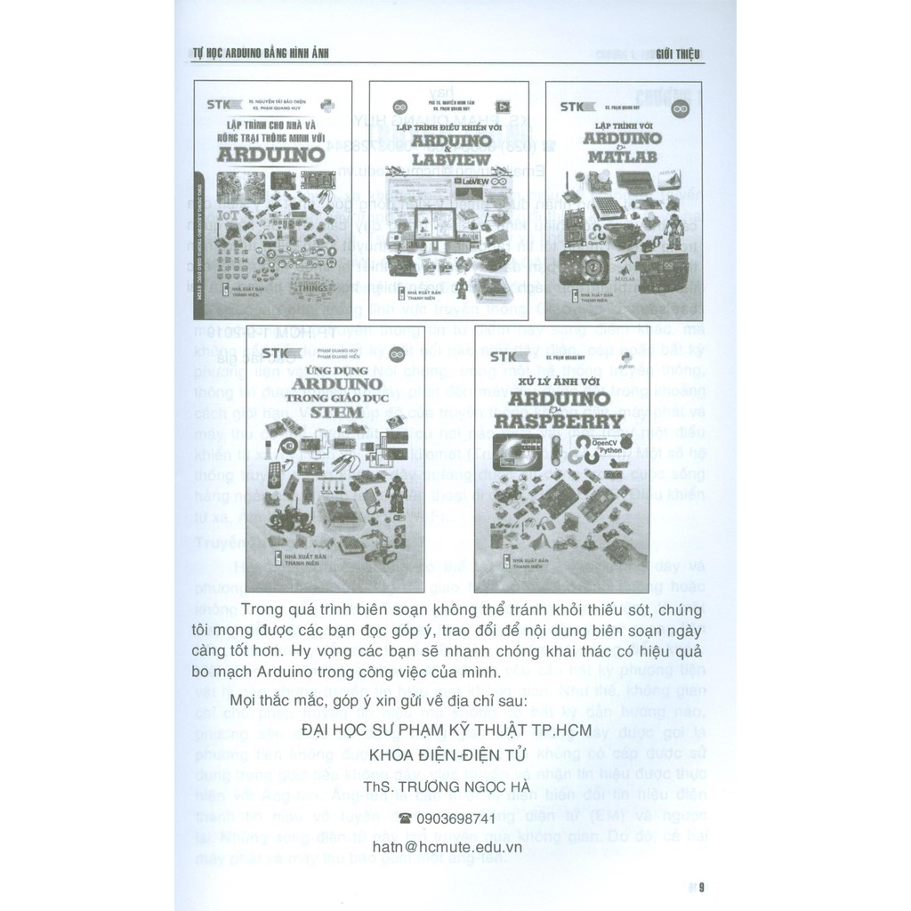 Sách - Tự Học Arduino Bằng Hình Ảnh