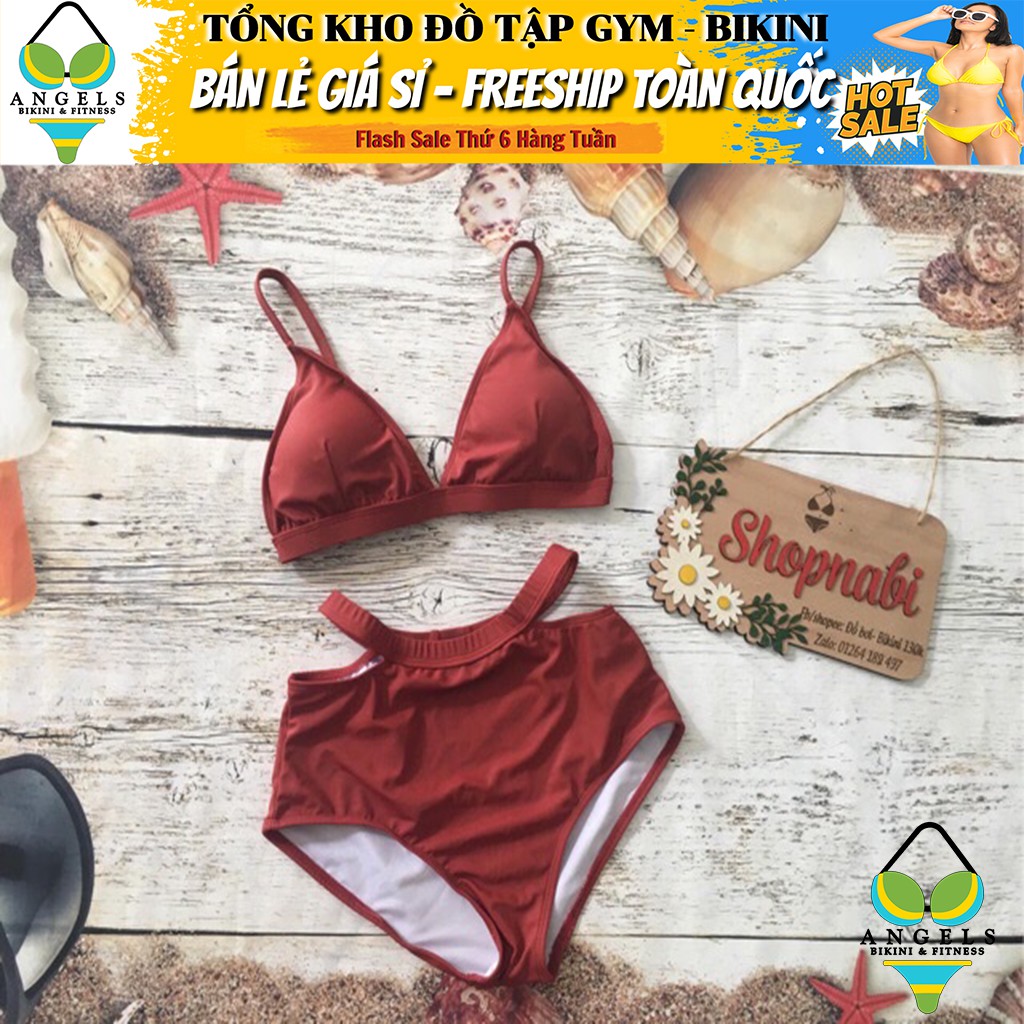 Bikini Bộ Đồ Bơi Hai Mảnh Quần Khoét Freesize BHV032 [ Giá Sỉ ] | BigBuy360 - bigbuy360.vn