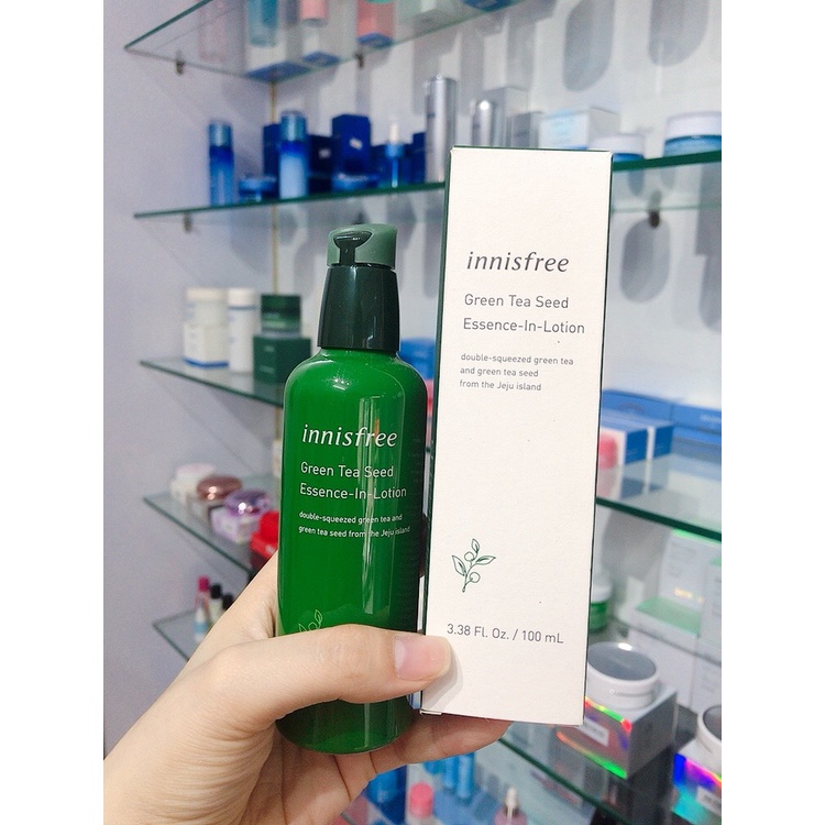 Sữa Dưỡng "2 trong 1" Chiết Xuất Từ Hạt Trà Xanh Innisfree Green Tea Seed Essence-In-Lotion
