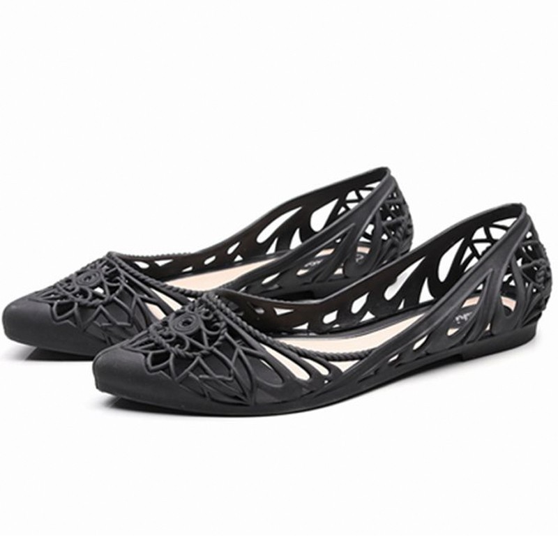 SIÊU GIẢM GIÁ Giày búp bê chất liệu nhựa dẻo thoáng mát cho ngày mưa 302 | BigBuy360 - bigbuy360.vn