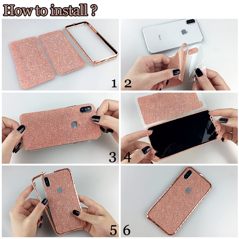 Ốp lưng viền đá lấp lánh cho IPhone 7 8 6 6s Plus | BigBuy360 - bigbuy360.vn