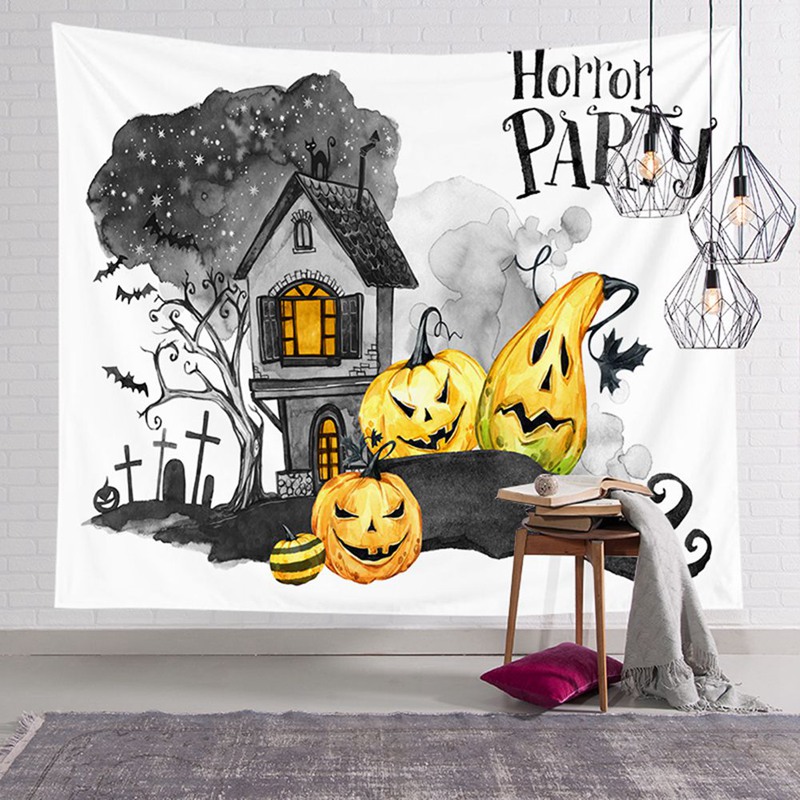 Thảm Treo Tường Trang Trí Halloween