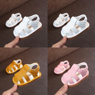 Dép sandal tập đi cho bé trai bé gái có còi chip