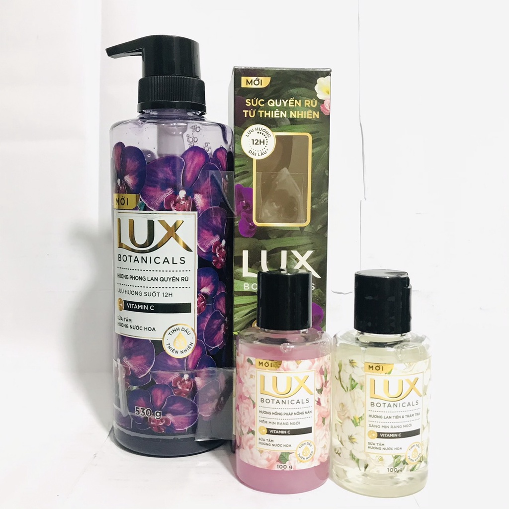 Sữa tắm nước hoa thơm Lux Botanicals (530g/chai)