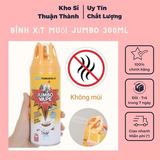 Bình xịt muỗi jumbo vape one push - bình xịt côn trùng chai bé 300ml