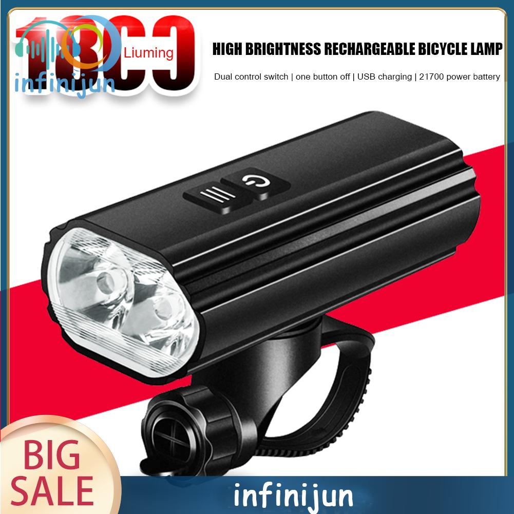 Đèn Pha LED T6 1800LM 20W Chống Thấm Nước Cho Xe Đạp Leo Núi