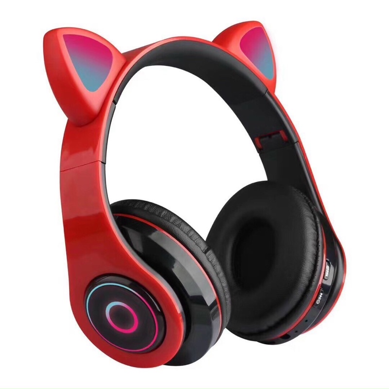 Tai nghe Bluetooth - Tai nghe Mèo chụp