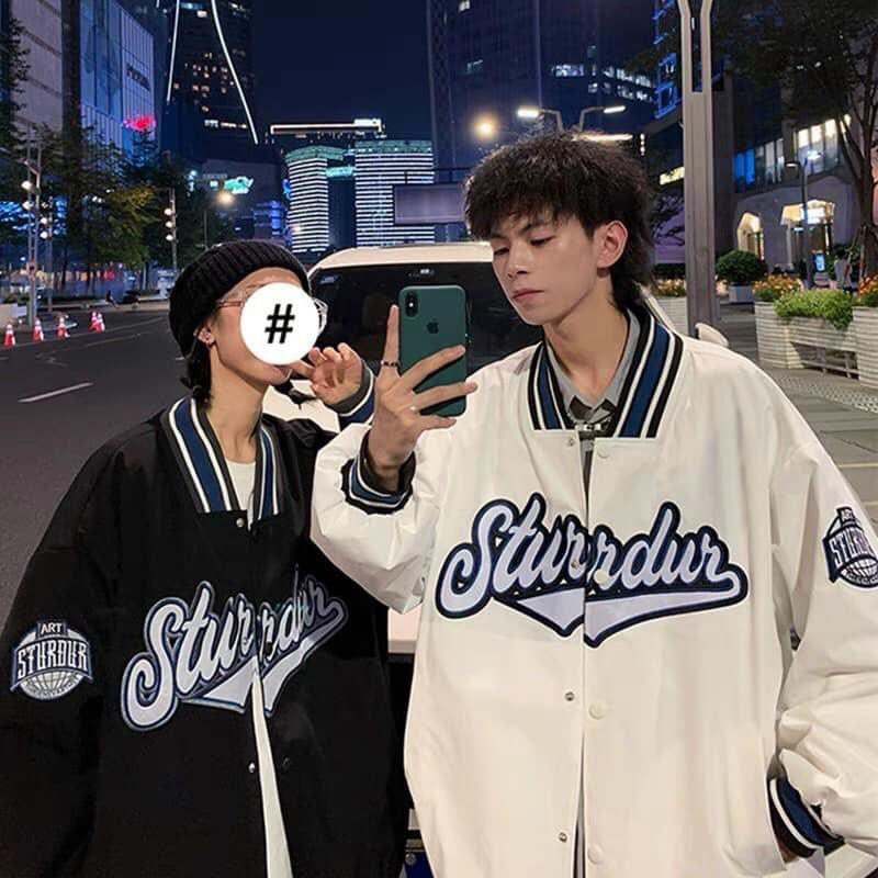 Áo Bomber Jacket Dù 2 Lớp STURDUR Unisex Nam Nữ, Form Rộng Phối Chữ Ullzang Unisex | WebRaoVat - webraovat.net.vn