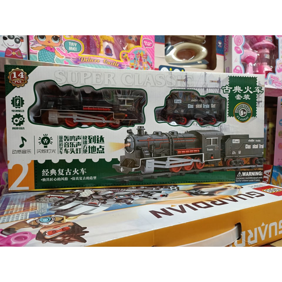 🚂 Đồ chơi tàu hỏa đường ray có đèn và âm thanh 989-188 813-2