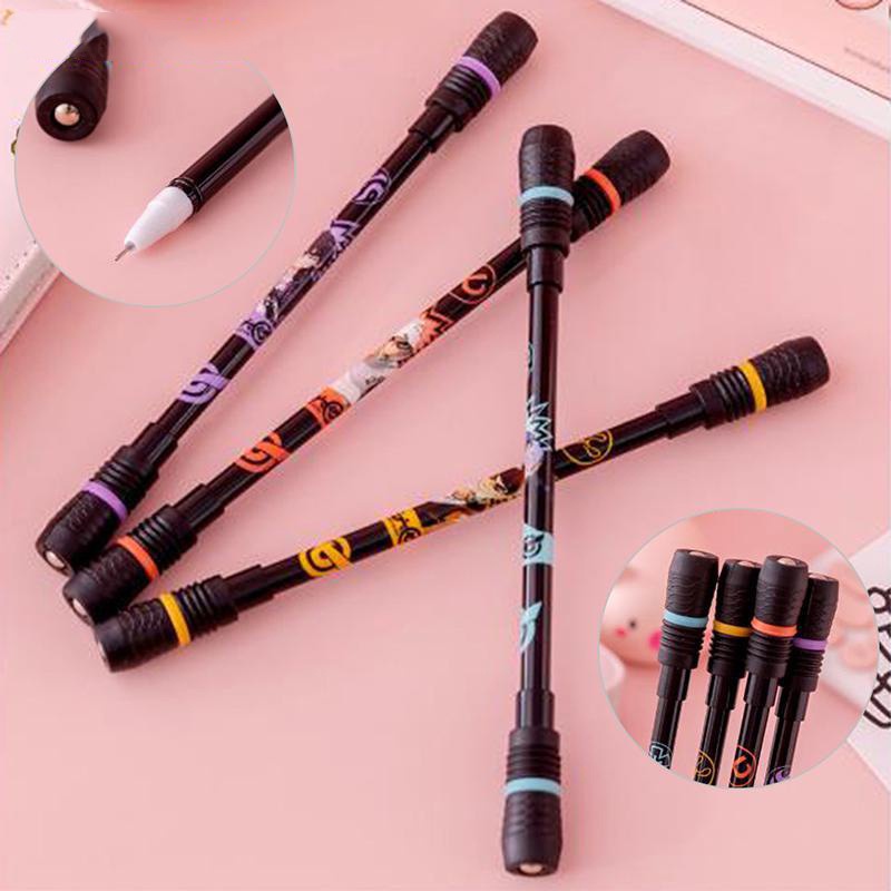 1 Bút Bi Hình Hoạt Hình Đáng Yêu Màu Sắc Ngẫu Nhiên Không Trượt Cho Học Sinh