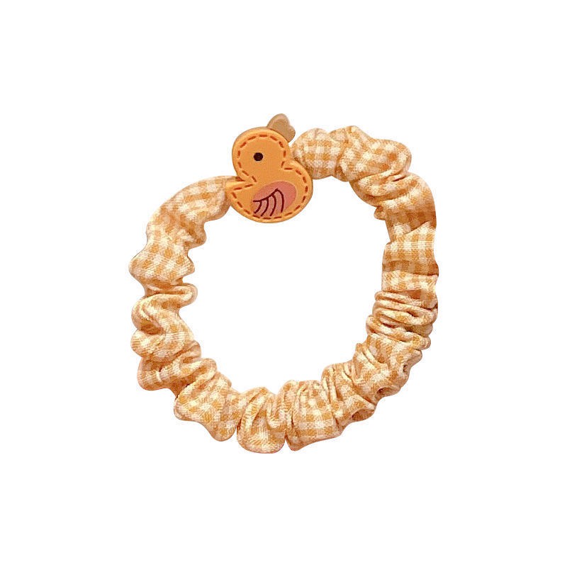 Chun buộc tóc vải đính hoạ tiết hoạt hình nhiều màu & hoa văn cho bé gái