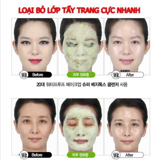 Sữa rửa mặt Rau củ Super Vegitoks Cleanser