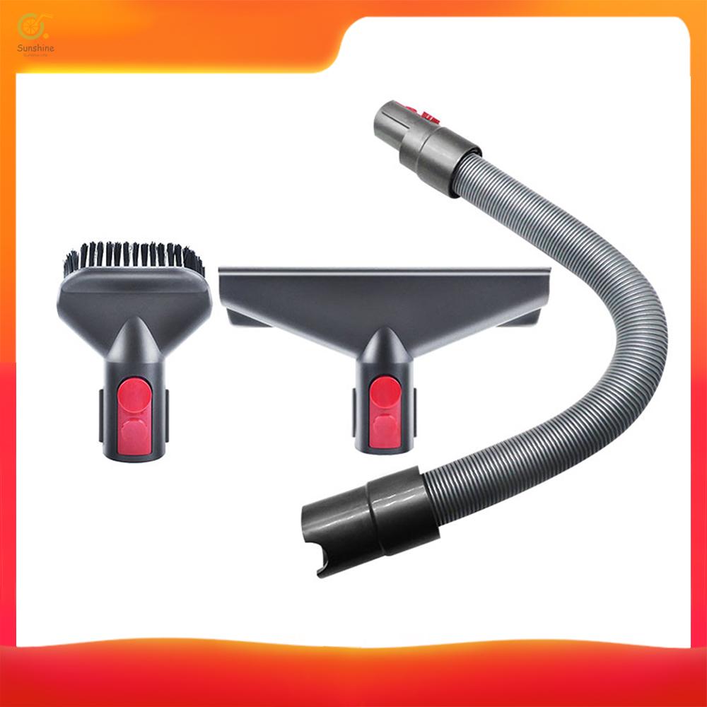 Dyson Bộ Phụ Kiện Cho Máy Hút Bụi Ba Món Gồm Tay Cầm + Bàn Chải Tròn + Ống Bằng Tre | BigBuy360 - bigbuy360.vn