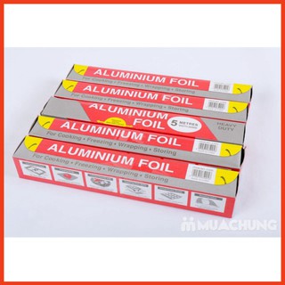 Màng nhôm bọc thực phẩm - Cuộn giấy bạc bọc đồ nướng