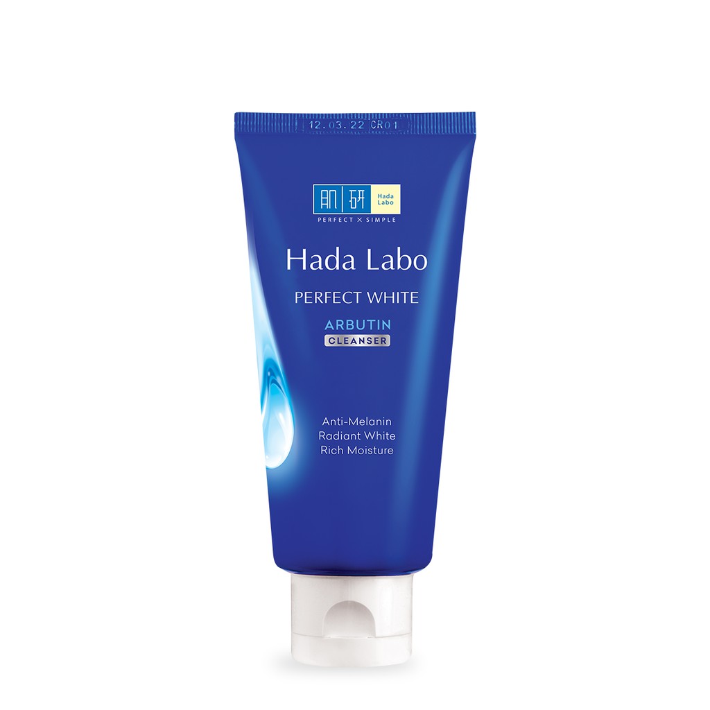 Kem rửa mặt dưỡng trắng Hada Labo Perfect White Cleanser 80g sữa rửa mặt Hada Labo