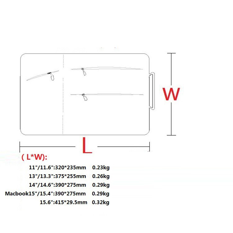 Túi chống sốc macbook KOLANO túi chống sốc laptop nhiều ngăn chống nước có quai xách đa năng TA-001048