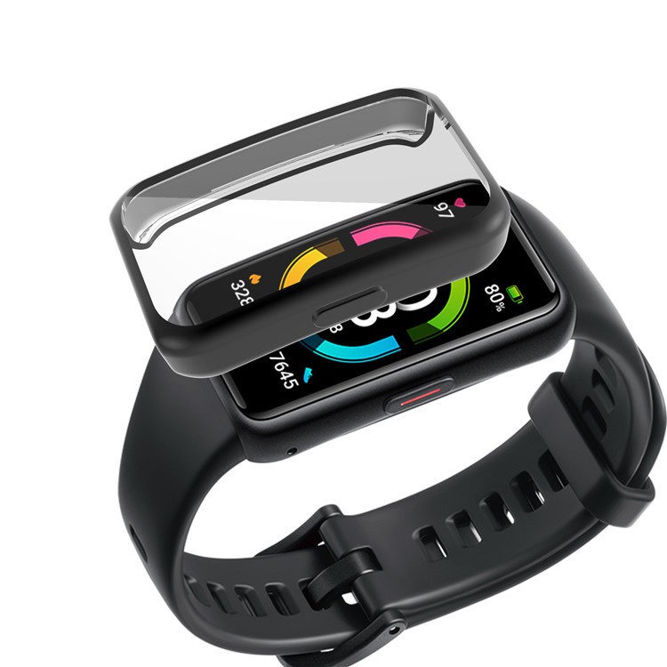 Ốp Lưng Tpu Mạ Điện Chống Trầy Cho Huawei Honor Band 6