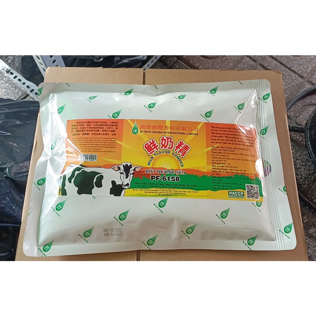 HƯƠNG SỮA BỘT PF-6158 ĐỈNH HƯƠNG
