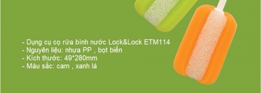 Cây rửa bình ly lock